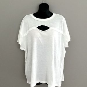 NWT, We The Free - Free People, size M, white top